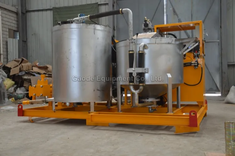 Gaodetec GGP800/1200/200PI-D Full Hydraulic Cement Grout Injection Plant for Soil and Rock Grouting